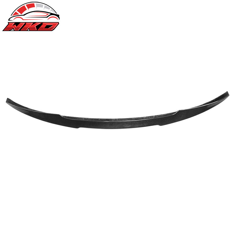 Fits 15-20 BMW M4 F82 Coupe V Style Trunk Spoiler Carbon Fiber CF