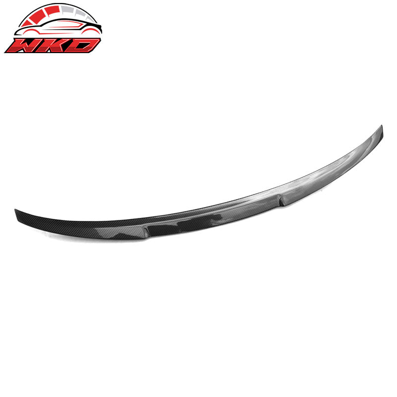 Fits 15-20 BMW M4 F82 Coupe V Style Trunk Spoiler Carbon Fiber CF
