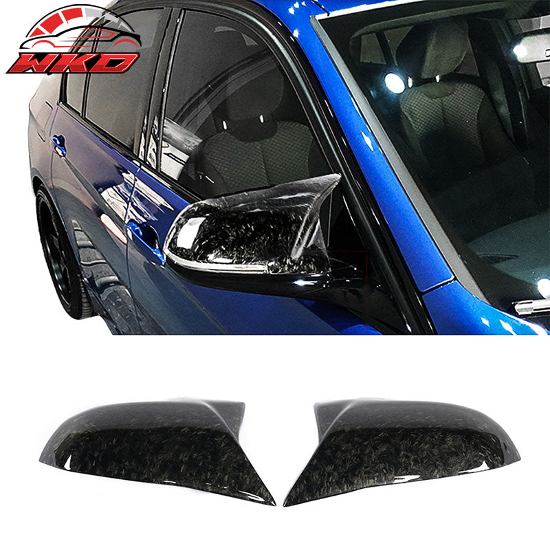Fits BMW F20 F22 F31 F35 F34 X1 F32 F33 F30 Mirror Cover Forged Carbon Fiber CF