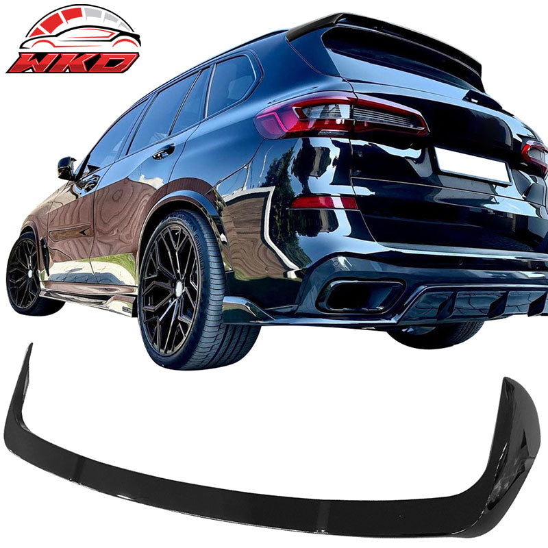 Wholesale 19-25 BMW G05 X5 HM Style Gloss Black Rear Roof Spoiler Lip Wing ABS