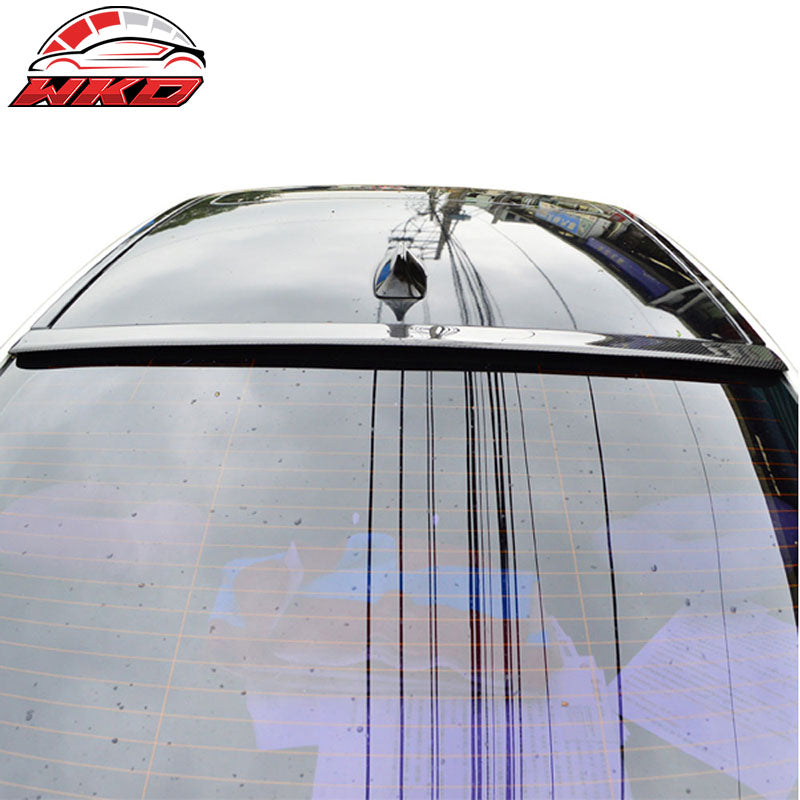 Fits 11-16 BMW F10 5 Series Sedan 4Dr AC Style Carbon Fiber CF Rear Roof Spoiler