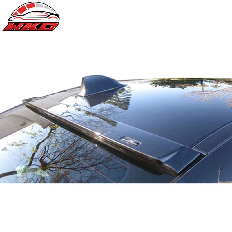 Fits 11-15 BMW F10 5 Series Sedan 4Dr AC Style Gloss Black Rear Roof Spoiler ABS
