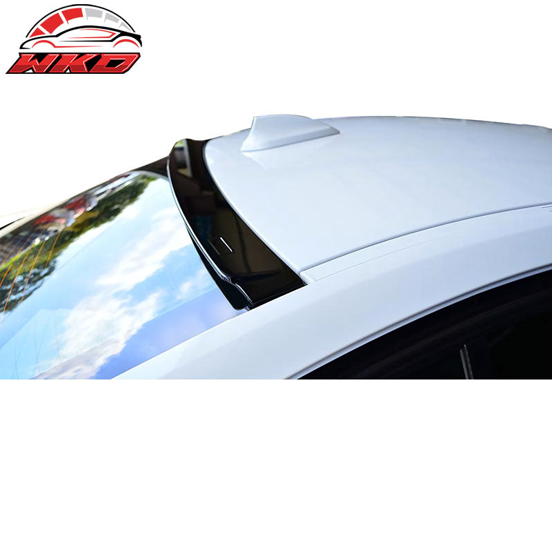 Fits 12-18 BMW F30 3-Series Sedan AC Style Rear Roof Spoiler Wing Gloss Black