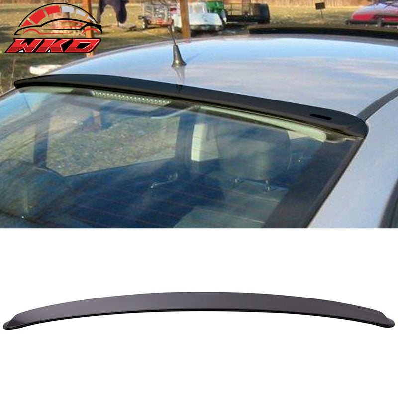 Fits 99-05 BMW E46 3-Series M3 Coupe AC Style Gloss Black Rear Roof Spoiler Wing