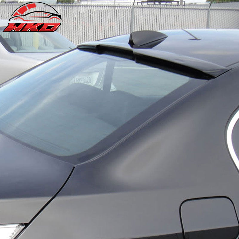 Fits 04-10 BMW E60 5-Series Sedan AC Style Rear Roof Spoiler Wing Unpainted ABS