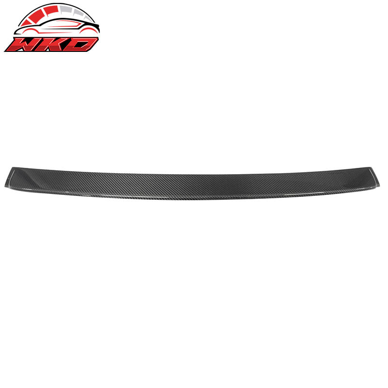 Fits 06-11 BMW 3 Series E90 AC Style Matte Carbon Fiber Rear Roof Spoiler Wing