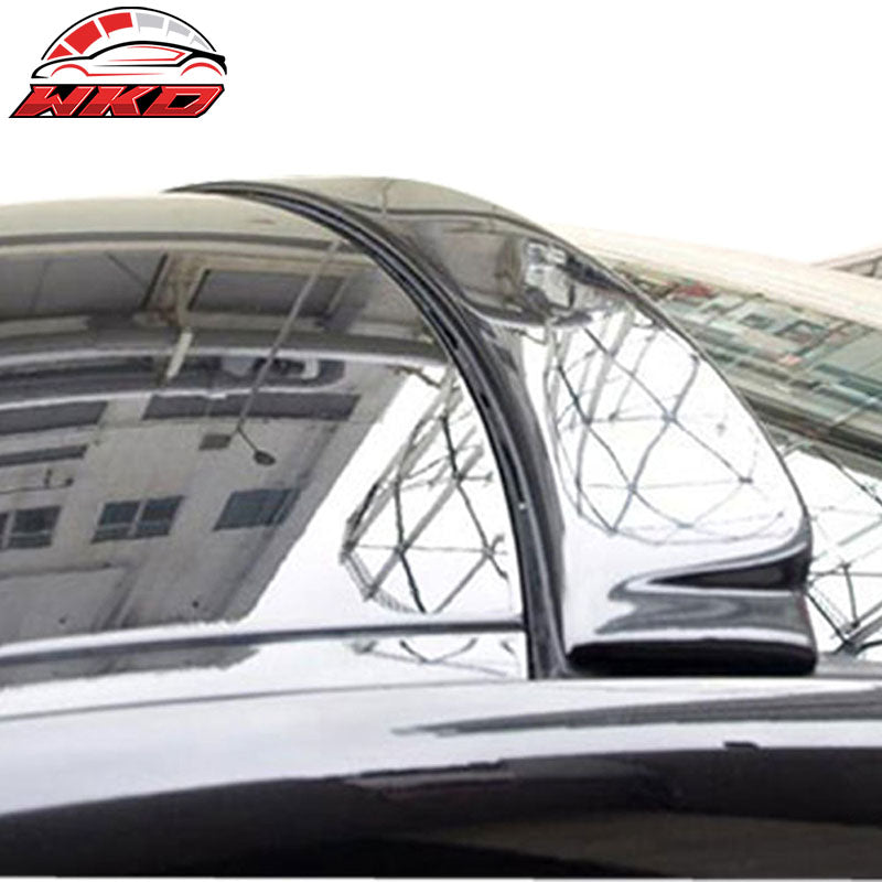 Fits 06-11 BMW 3 Series E90 AC Style Matte Carbon Fiber Rear Roof Spoiler Wing