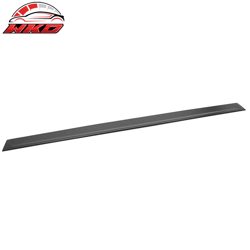 Fits 11-16 BMW F10 5 Series Sedan 3D Style Rear Roof Spoiler ABS Unpainted Black