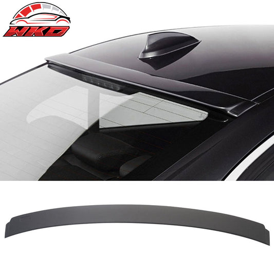 Wholesale 12-18 BMW F30 3-Series Sedan AC Style Rear Roof Spoiler ABS Unpainted Black
