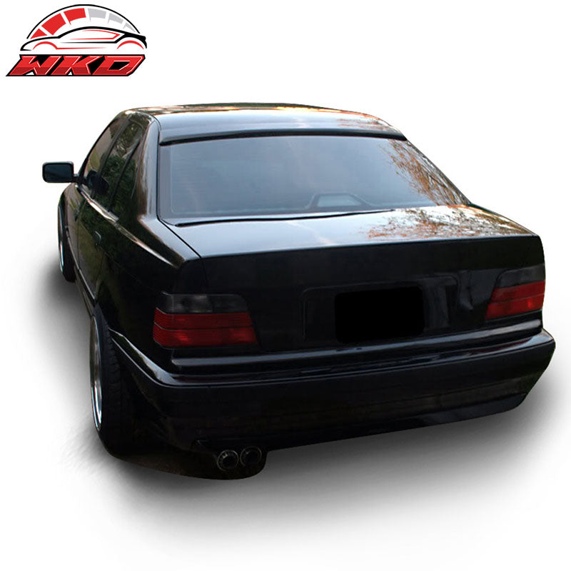 Fits 92-98 BMW E36 3 Series 4Dr AC Style Rear Roof Spoiler Wing ABS Unpainted
