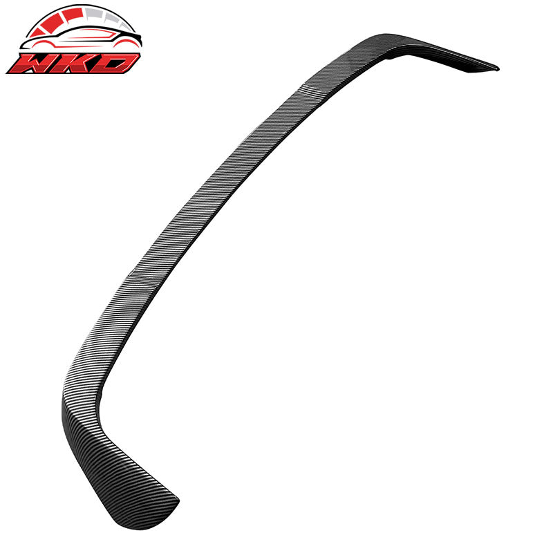 Fits 19-25 BMW G05 X5 HM Style Rear Roof Spoiler Wing ABS Carbon Fiber Print