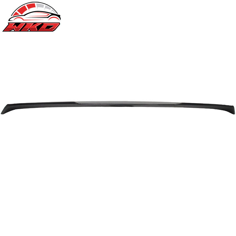 Fits 17-23 BMW G30 5 Series Sedan V Style Rear Roof Window Spoiler ABS Unpainted