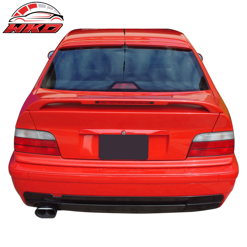 Fits 92-98 BMW 3 Series E36 Coupe 2Dr AC Style Rear Roof Window Spoiler Wing ABS