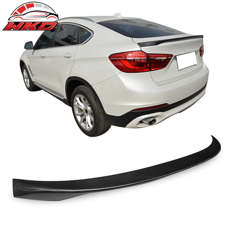 Wholesale 15-19 BMW X6 F16 Carbon Fiber Rear Trunk Lid Spoiler Wing Performance Style