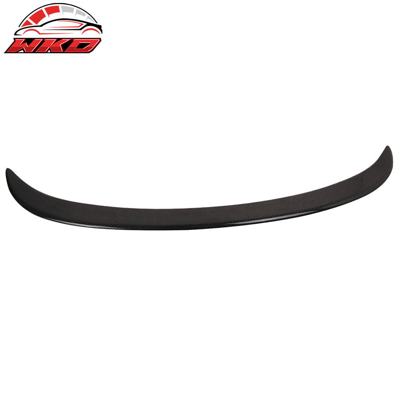 Fits 04-08 BMW E63 6 Series Coupe V Style Carbon Fiber CF Rear Trunk Spoiler Lip