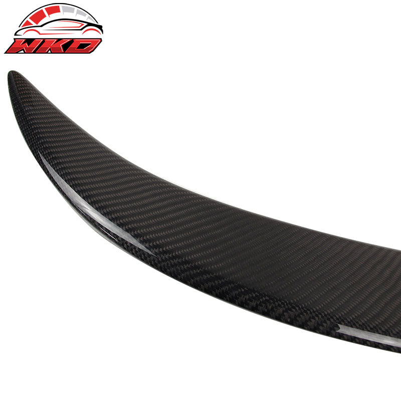 Fits 04-08 BMW E63 6 Series Coupe V Style Carbon Fiber CF Rear Trunk Spoiler Lip