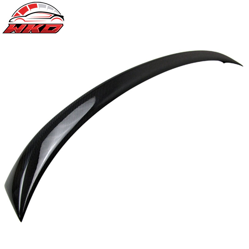 Fits 06-11 BMW E90 3-Series Sedan OE Style Rear Trunk Spoiler Matte Carbon Fiber
