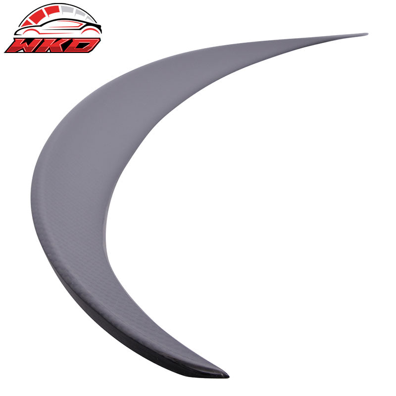 Fits 11-16 BMW F10 5-Series M5 Style Sedan Rear Trunk Spoiler Matte Carbon Fiber