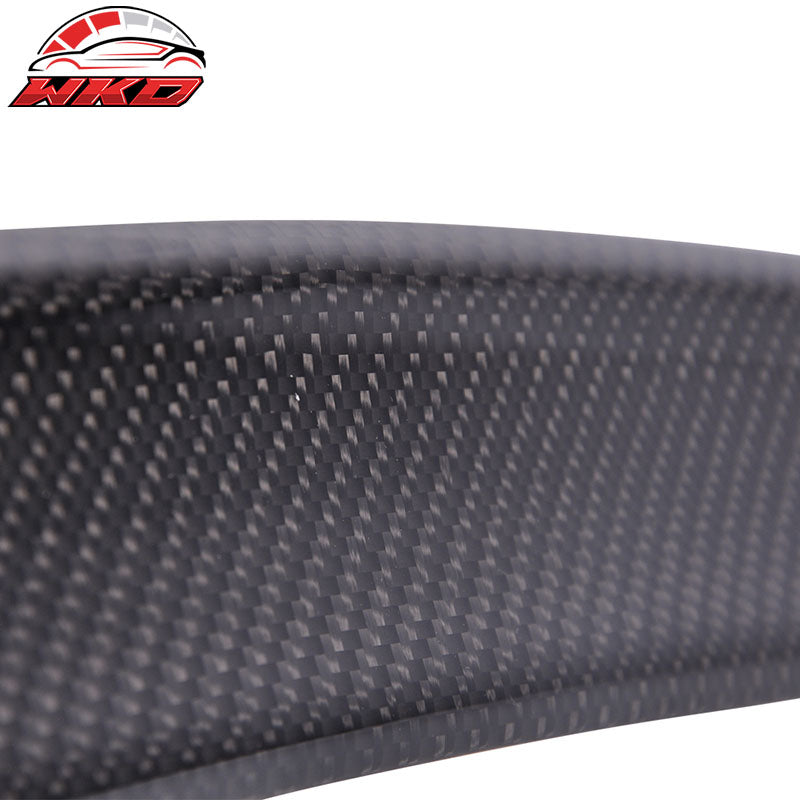 Fits 11-16 BMW F10 5-Series M5 Style Sedan Rear Trunk Spoiler Matte Carbon Fiber