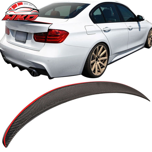 Wholesale 12-18 BMW F30 3-Series Performance Trunk Spoiler Carbon Fiber W/Red Line