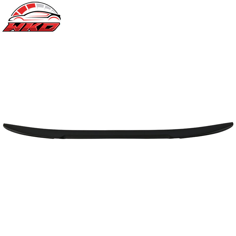Fits 17-23 BMW 5 Series G30 Sedan M4 V Style Rear Trunk Spoiler ABS Unpainted