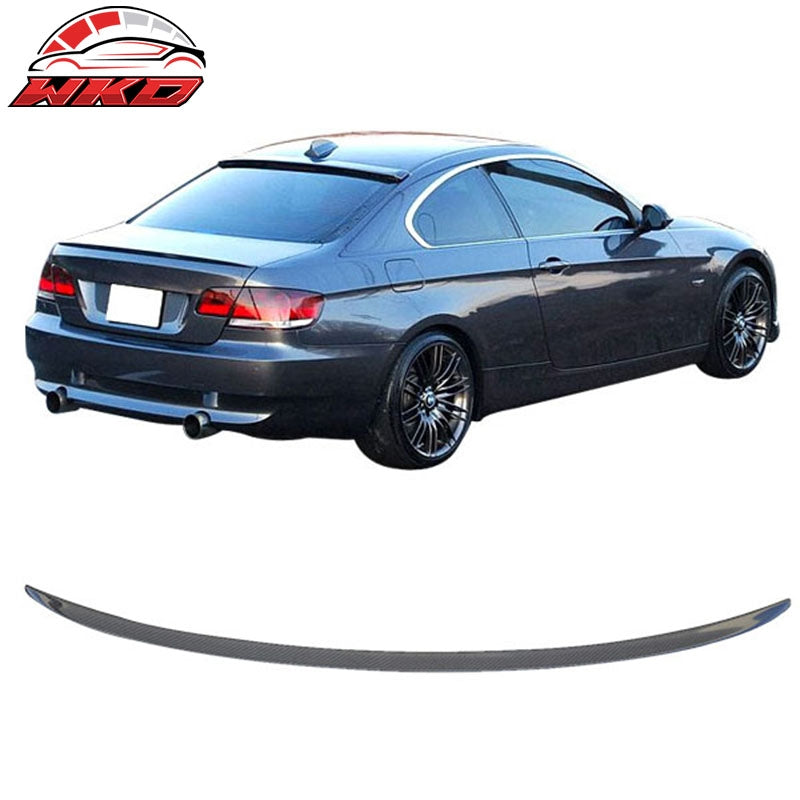 Wholesale 07-13 BMW E92 3-Series Coupe M3 Style Rear Trunk Spoiler Carbon Fiber CF