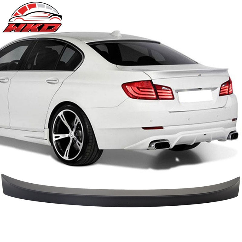 Wholesale 11-17 BMW F10 5-Series Sedan AC Style Matte Black Rear Trunk Spoiler ABS