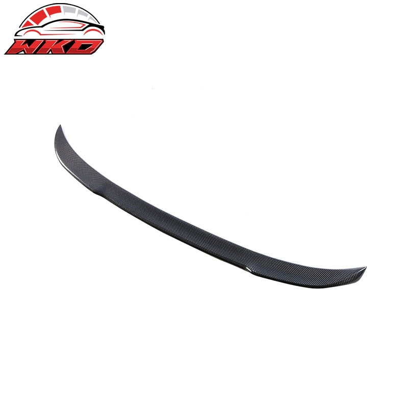 Fits 12-19 BMW F30 3 Series Sedan F80 M3 Rear Trunk Spoiler Matte Carbon Fiber