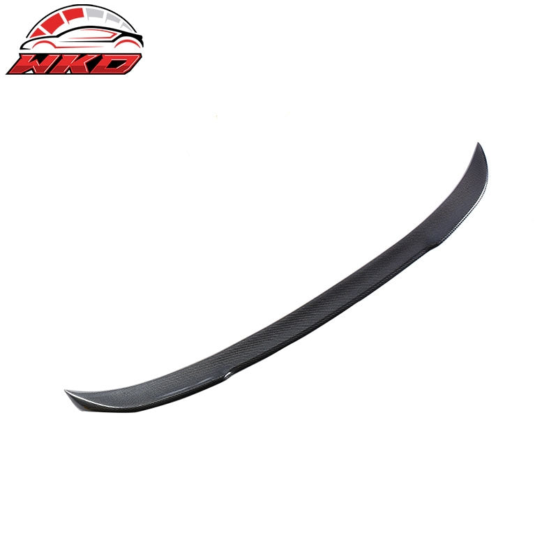 Fits 12-19 BMW F30 3 Series Sedan F80 M3 Rear Trunk Spoiler Matte Carbon Fiber