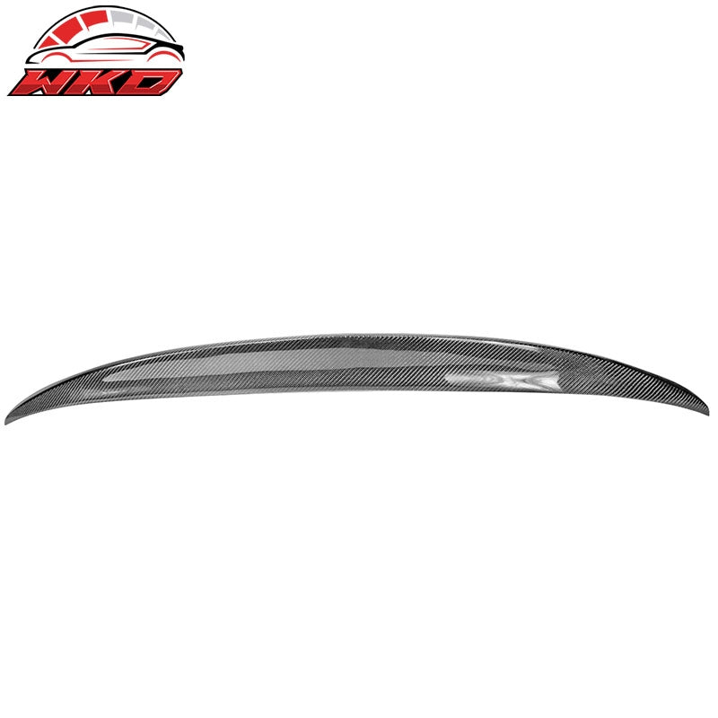 Fits 12-18 BMW 3-Series F30 CSL Style Rear  Trunk Spoiler - Matte Carbon Fiber