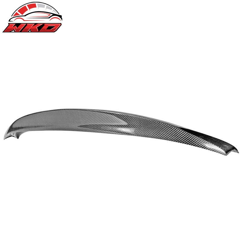 Fits 12-18 BMW 3-Series F30 CSL Style Rear  Trunk Spoiler - Matte Carbon Fiber