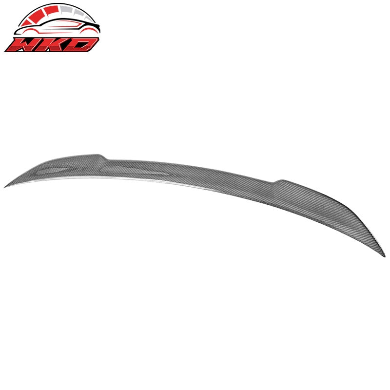 Fits 15-20 BMW F82 M4 CS Style Rear Trunk Spoiler Matte Carbon Fiber