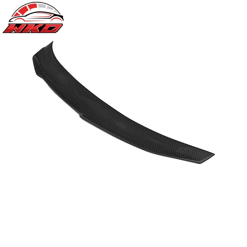 Fits 15-20 BMW 4-Series F82 M4 PSM Style Rear Trunk Spoiler Matte Carbon Fiber