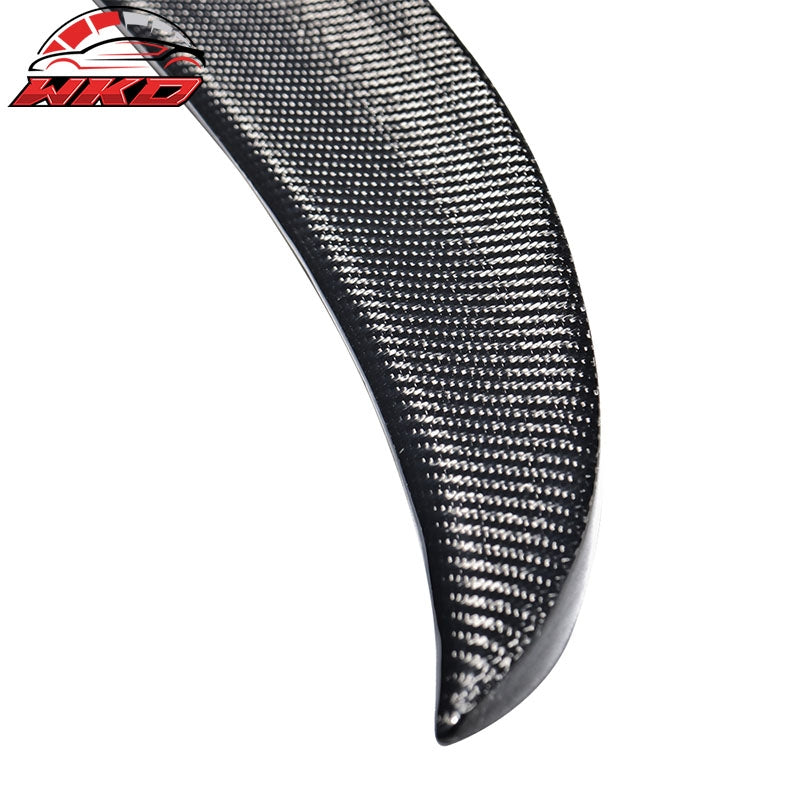 Fits 17-23 BMW G30 5 Series F90 M5 M Style Rear Trunk Spoiler Matte Carbon Fiber