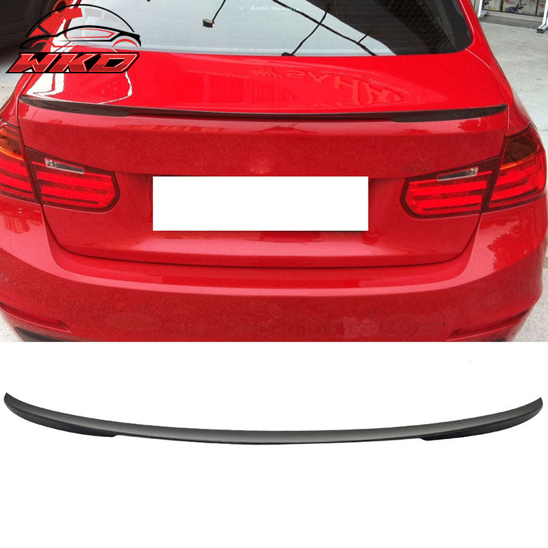 Fits 12-18 BMW F30 3-Series Sedan Performance Style Rear Trunk Spoiler Unpainted
