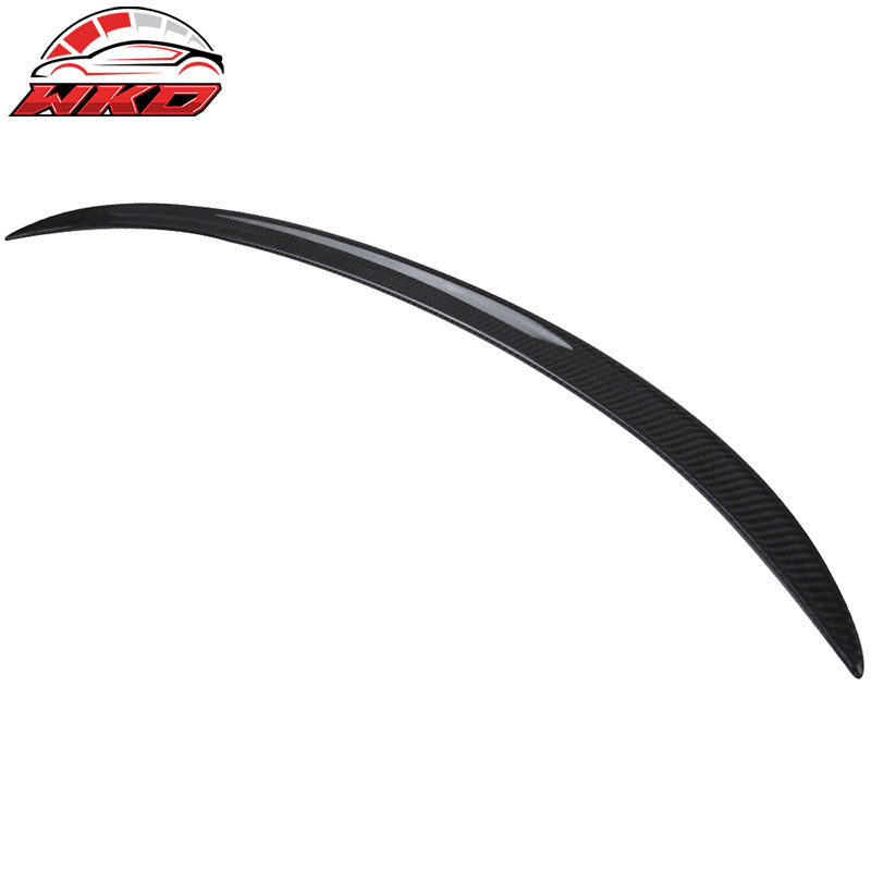 Fits 14-19 BMW 3-Series F80 M3 Style Carbon Fiber CF Rear Trunk Spoiler Wing Lip