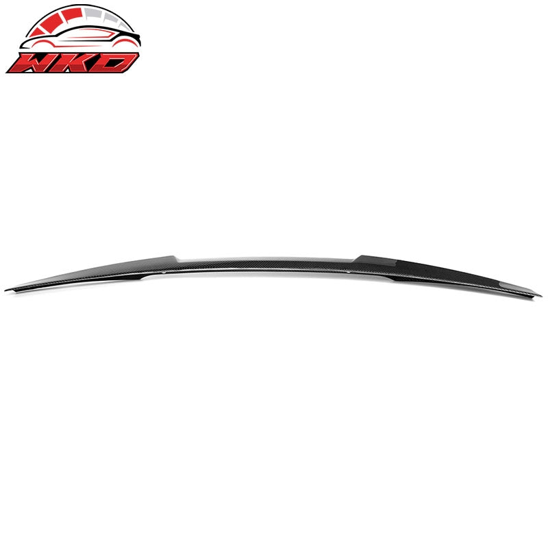 Fits 19-26 BMW 3-Series G20 M4 Style Rear Trunk Spoiler Wing Lip Carbon Fiber CF