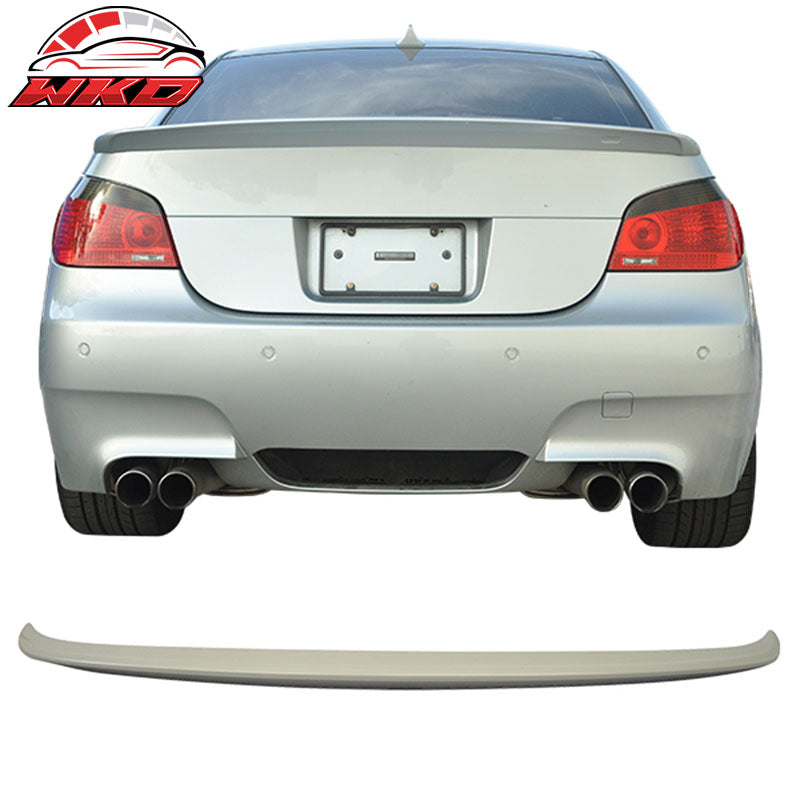 Wholesale 04-10 BMW 5 Series E60 Sedan AC Style Rear Trunk Spoiler Wing Unpainted ABS