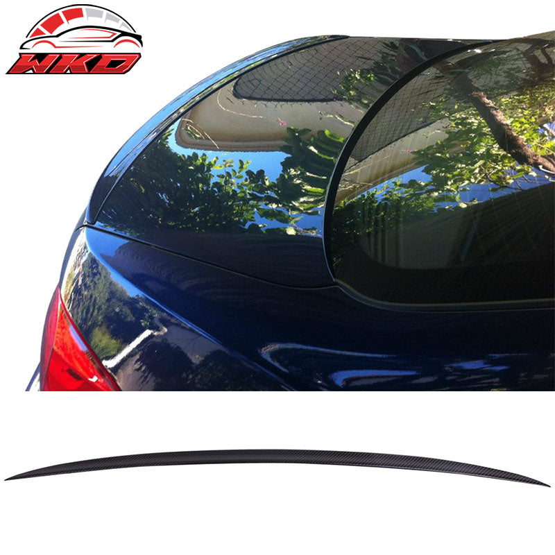 Fits 07-13 BMW 3 Series E92 M3 Style Rear Trunk Spoiler Wing Matte Carbon Fiber