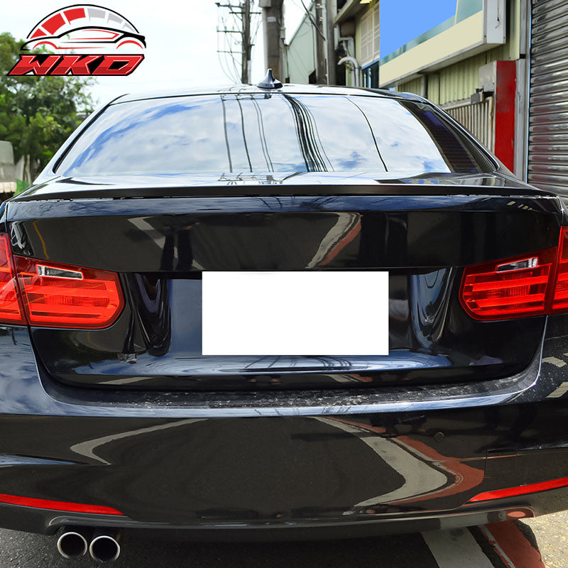 Fits 14-19 BMW F80 3-Series Sedan M3 Style Rear Trunk Spoiler Wing ABS Unpainted