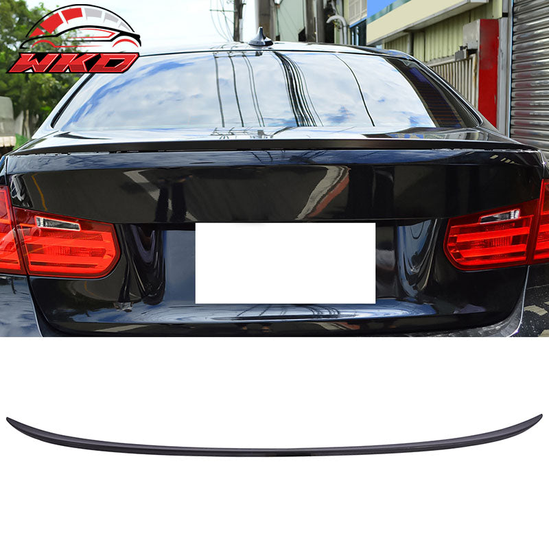 Fits 14-19 BMW F80 3-Series Sedan M3 Style Rear Trunk Spoiler Wing ABS Unpainted