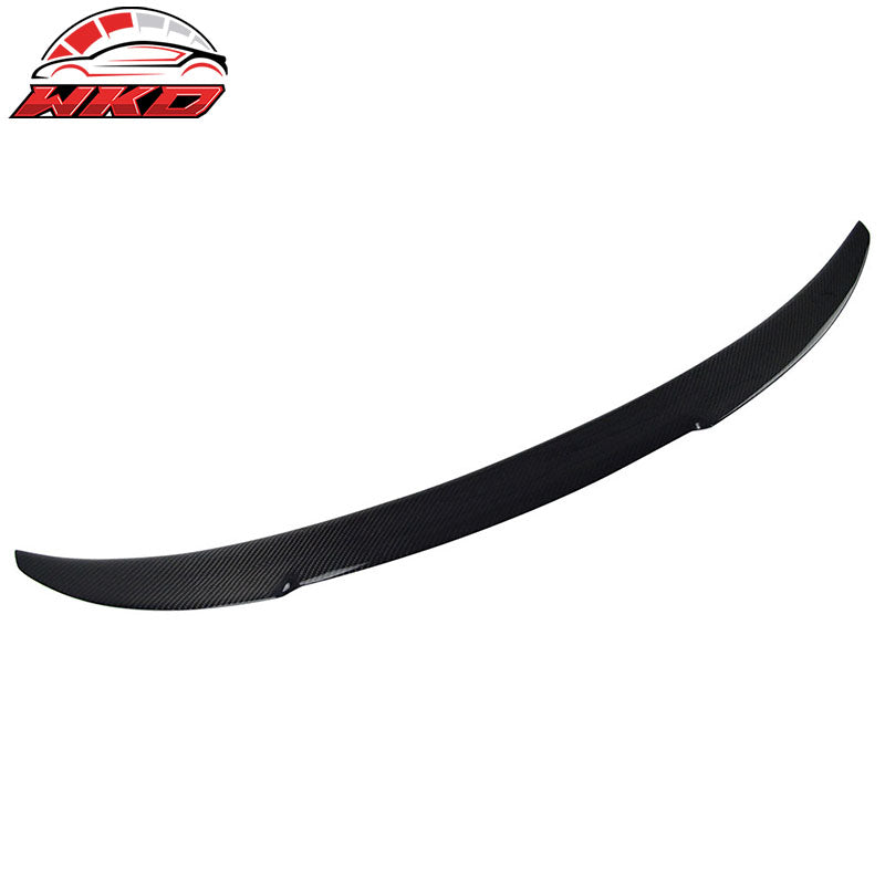 Fits 12-20 BMW F80 3 Series M3 Style Matte Carbon Fiber Rear Trunk Spoiler Wing