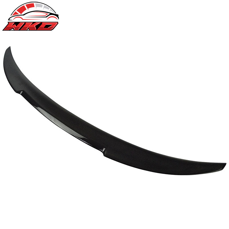Fits 12-20 BMW F80 3 Series M3 Style Matte Carbon Fiber Rear Trunk Spoiler Wing