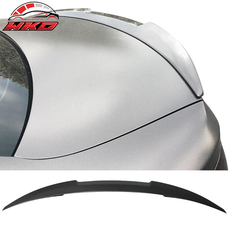 Fits 07-13 BMW E82 1 Series Coupe M4 Style Rear Trunk Spoiler Wing Unpainted ABS
