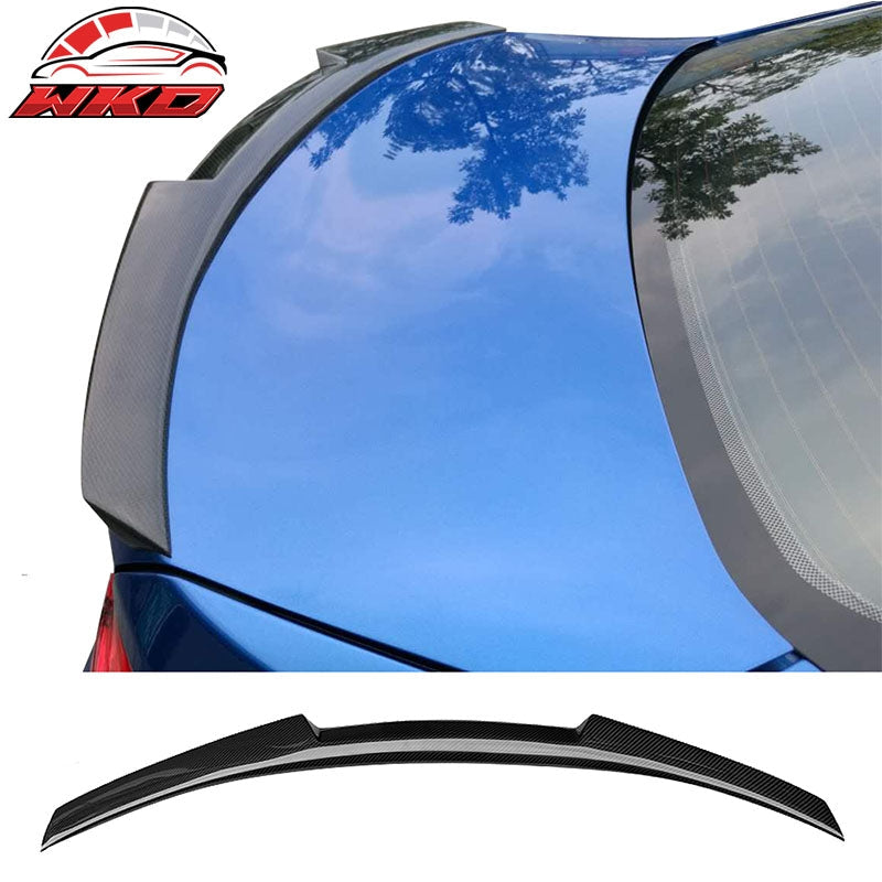 Wholesale 11-17 BMW 5-Series F10 M4 Style Rear Trunk Spoiler Wing Matte Carbon Fiber