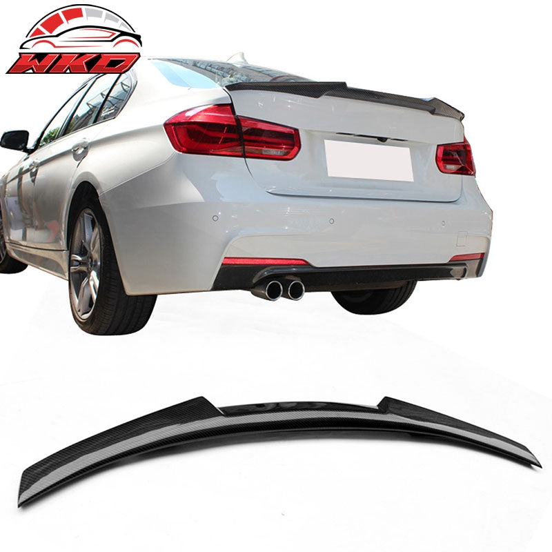 Wholesale 12-20 BMW 3-Series F30 F80 M4 Style Rear Trunk Spoiler Wing CF-Carbon Fiber