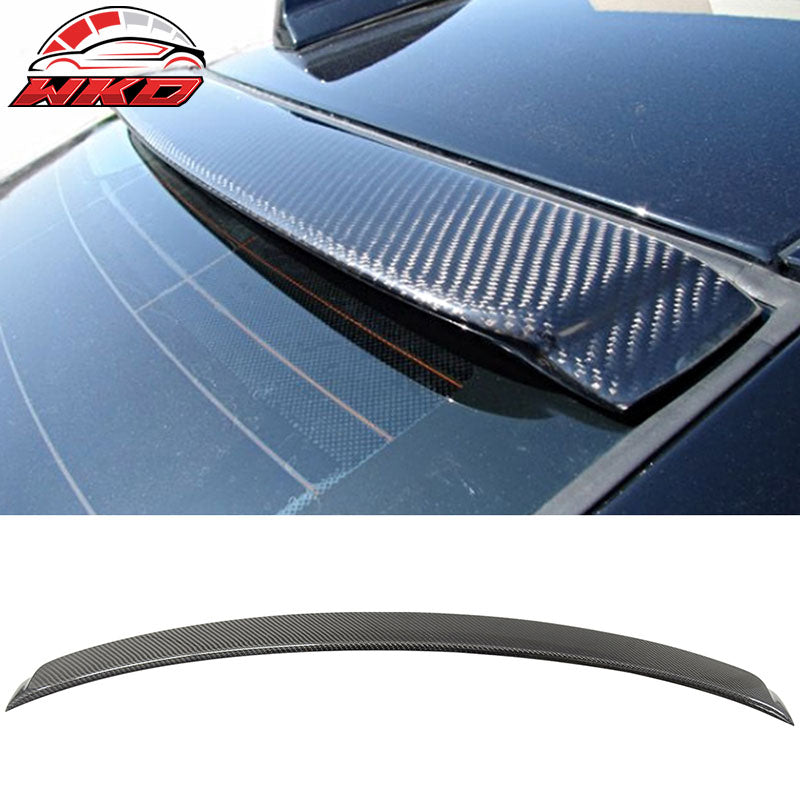 Fits 07-13 BMW 3 Series E92 Coupe AC Style Matte Carbon Fiber Roof Spoiler Wing