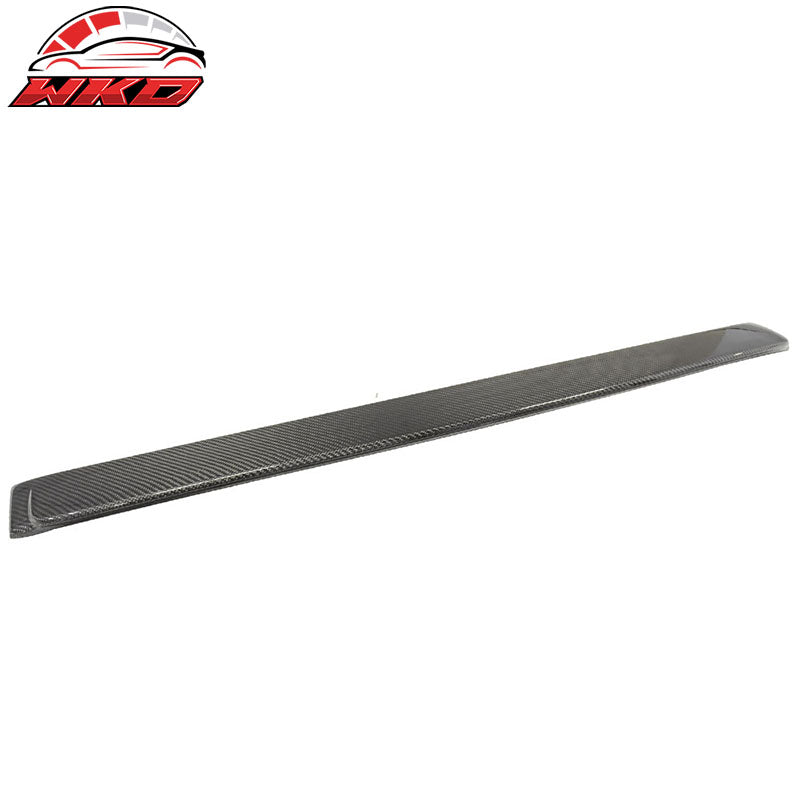 Fits 07-13 BMW 3 Series E92 Coupe AC Style Matte Carbon Fiber Roof Spoiler Wing