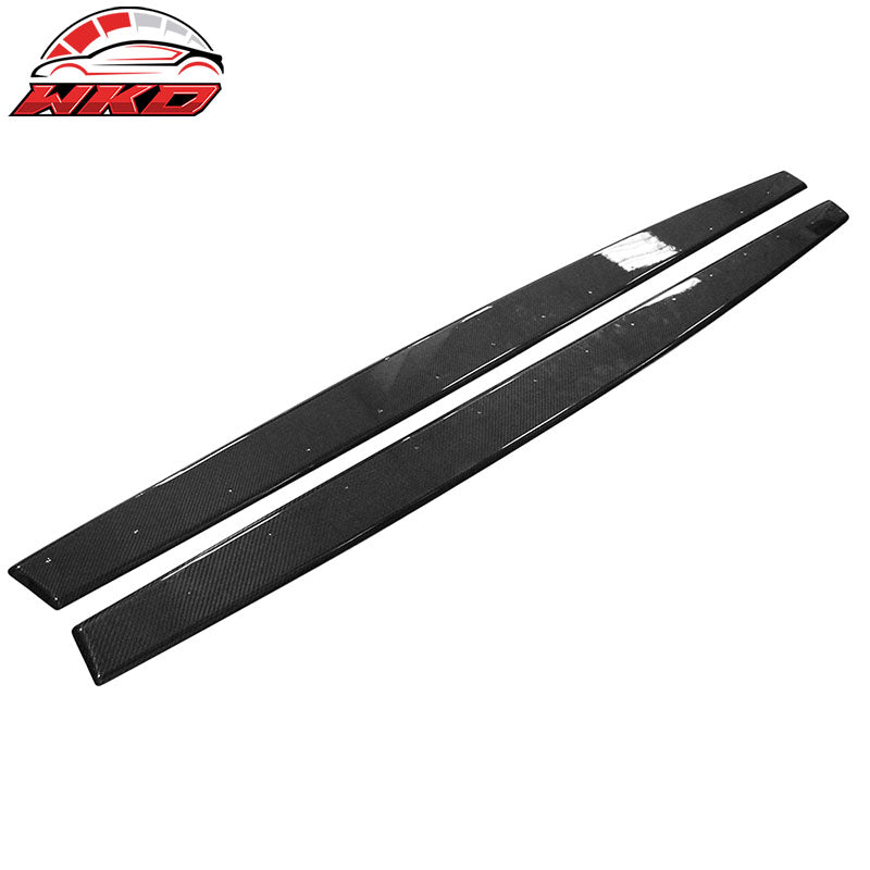Fits 15-20 4-Series F82 Coupe F83 Convertible M4 Side Skirts Matte Carbon Fiber