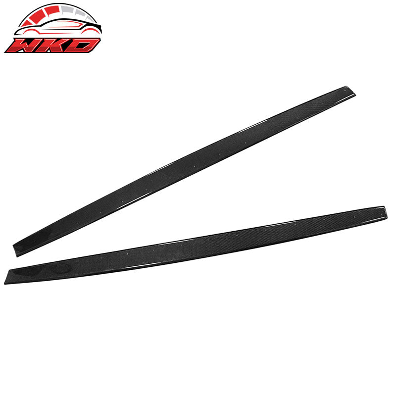 Fits 15-20 4-Series F82 Coupe F83 Convertible M4 Side Skirts Matte Carbon Fiber